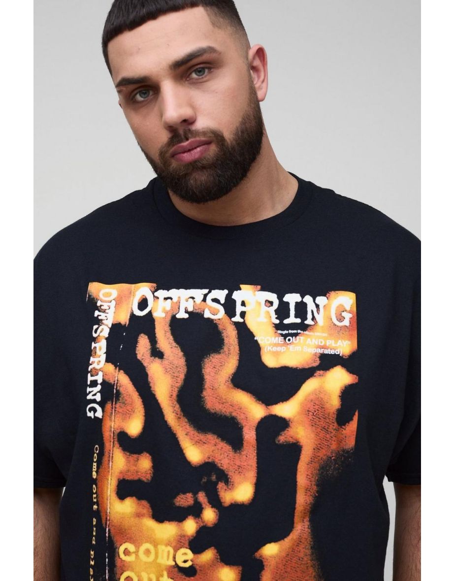 Plus The Offspring License Print T-Shirt - black - 2