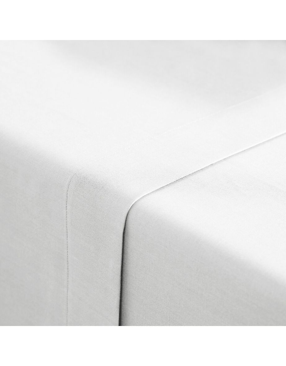 Plain 100% Cotton Flat Sheet - 5