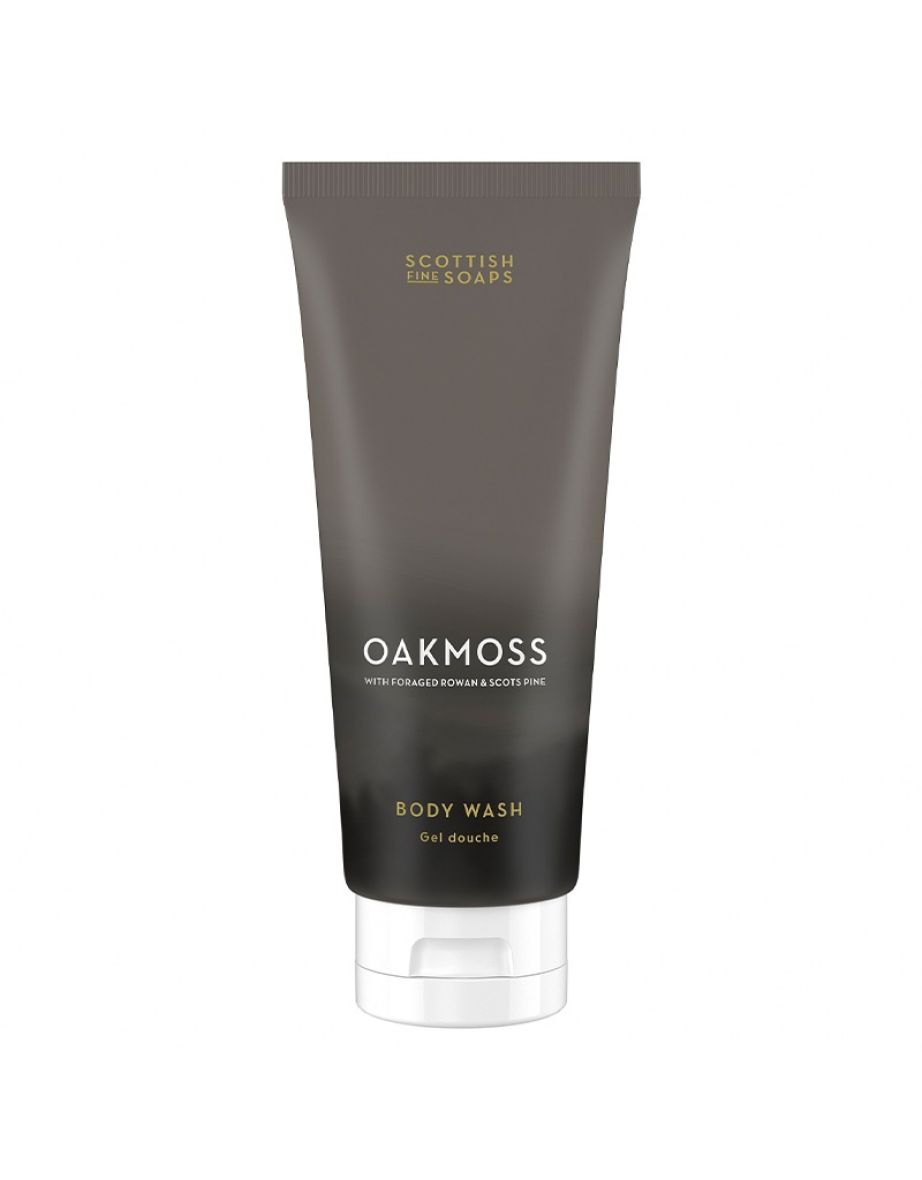 Scottish Fine Soaps Oakmoss Body Wash 200ml Tube