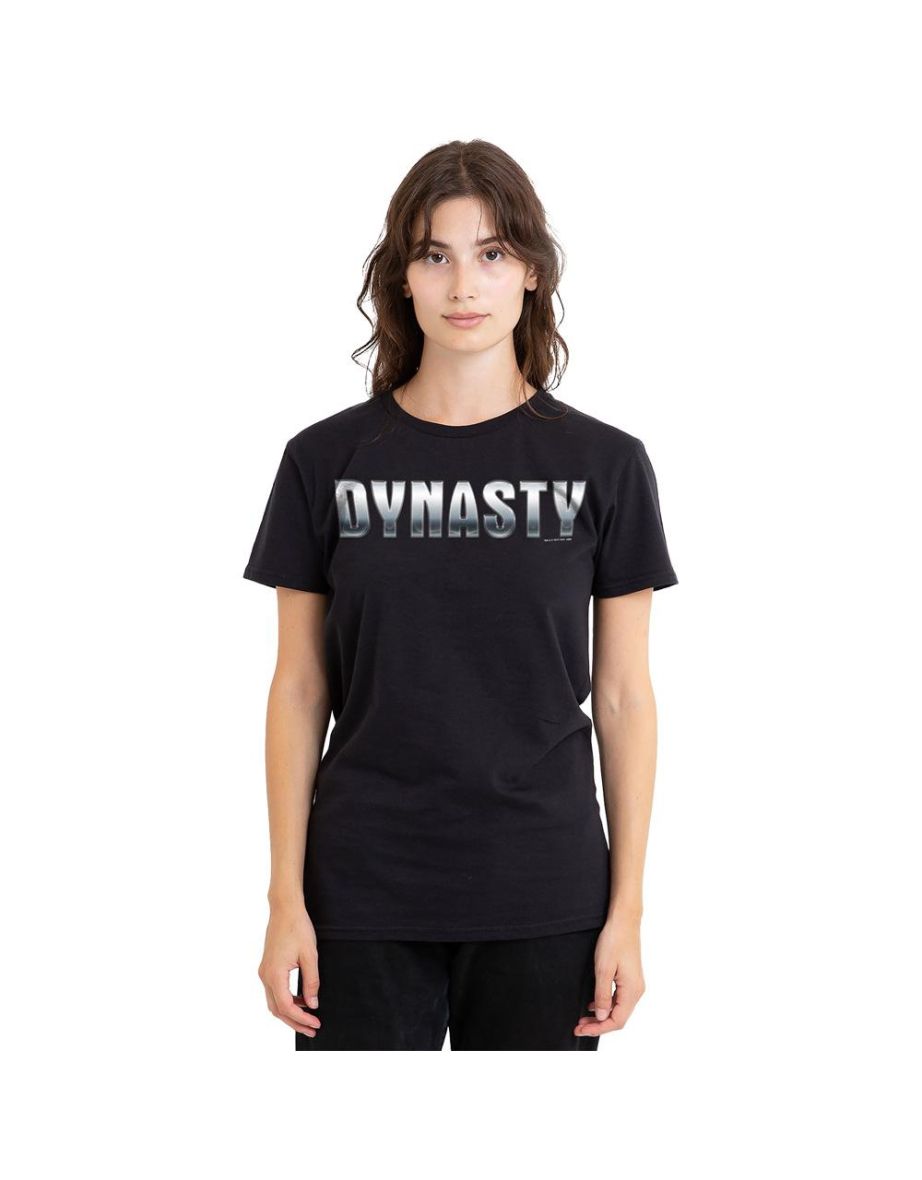 Dynasty Unisex Adult Shiny T-Shirt - Black