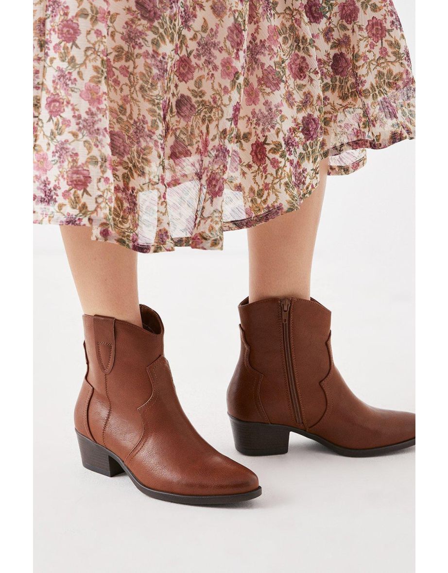 Oasis brown clearance boots