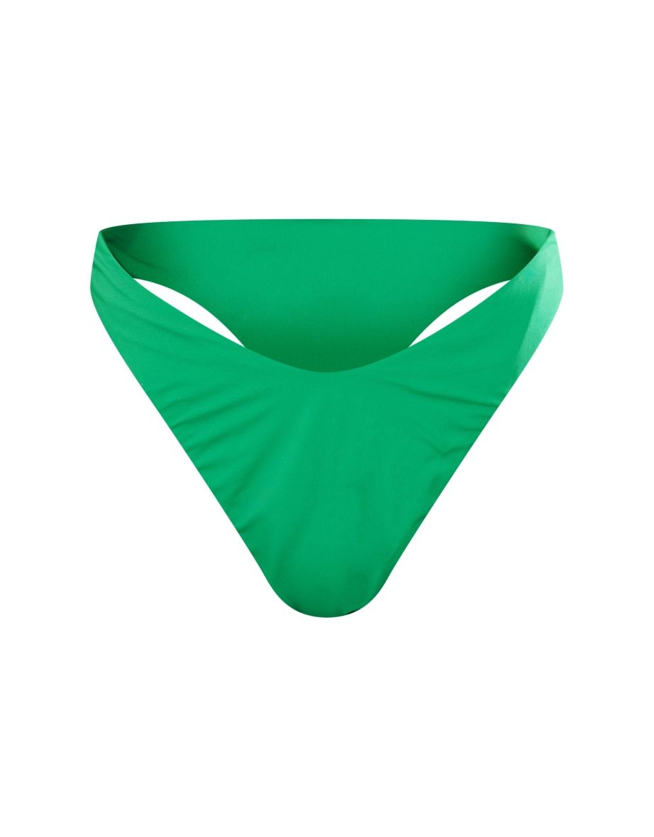Green Thong Bikini Bottoms - 4