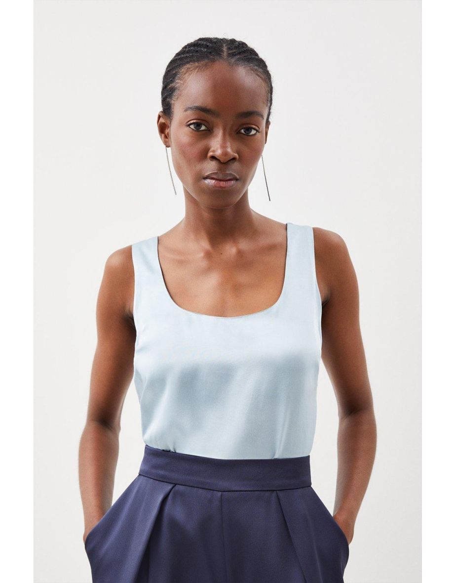 Satin Woven Cami Top