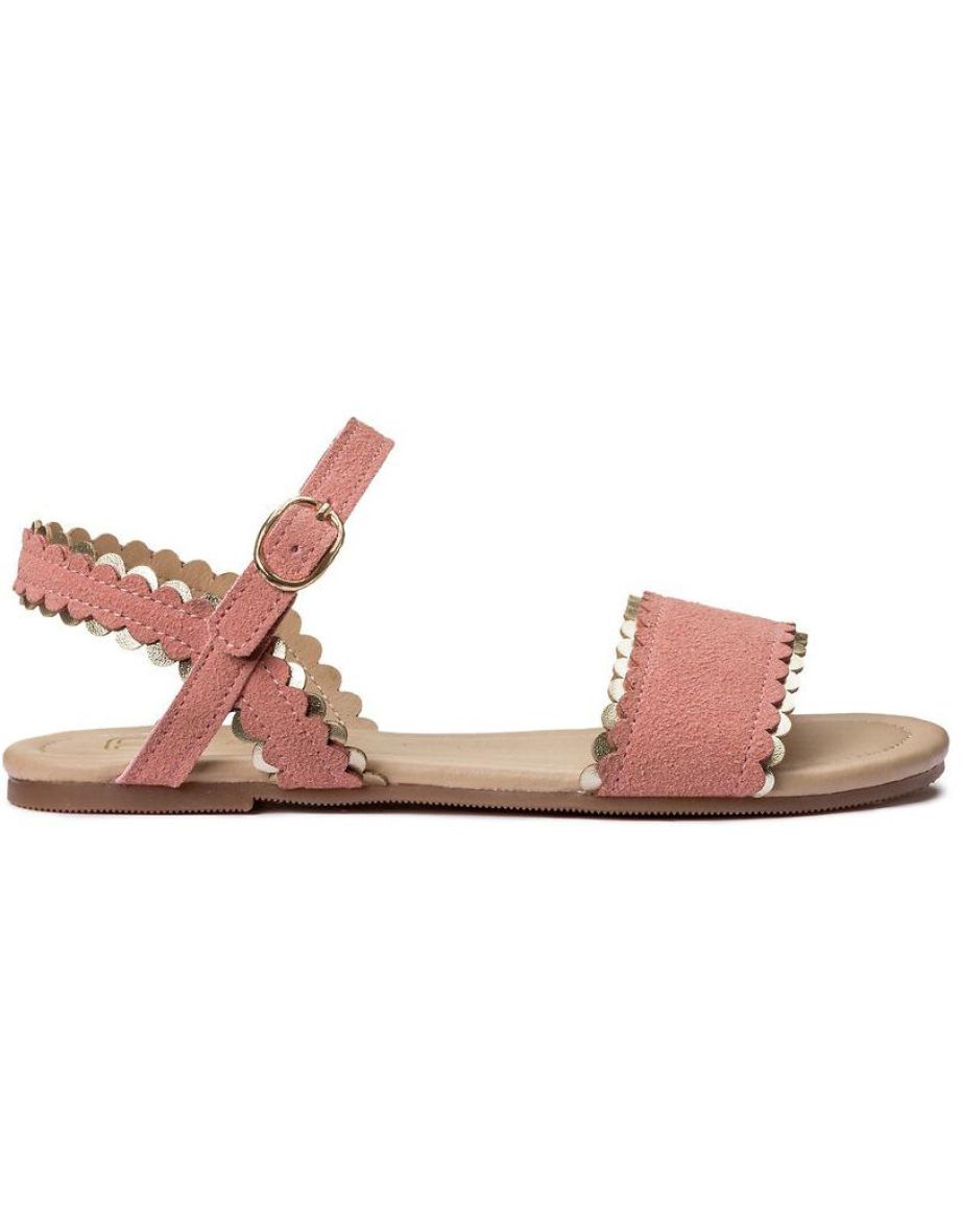Kids Ric Rac Trim Sandals
