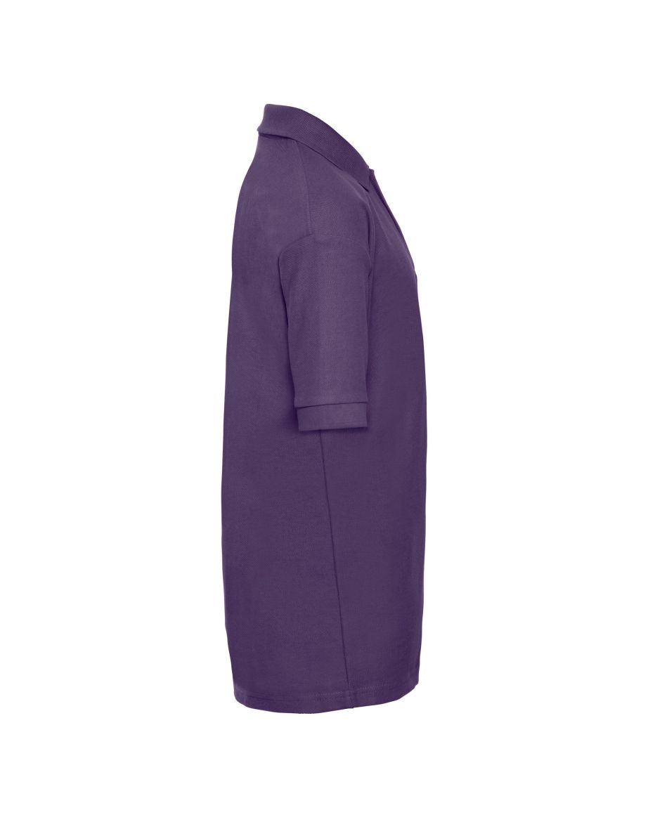 Russell Childrens/Kids Pique Polo Shirt - Purple - 2