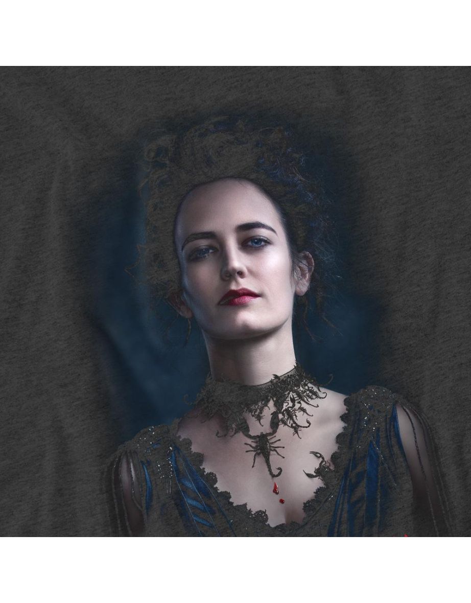 Penny Dreadful Unisex Adult Vanessa T-Shirt - Charcoal - 3