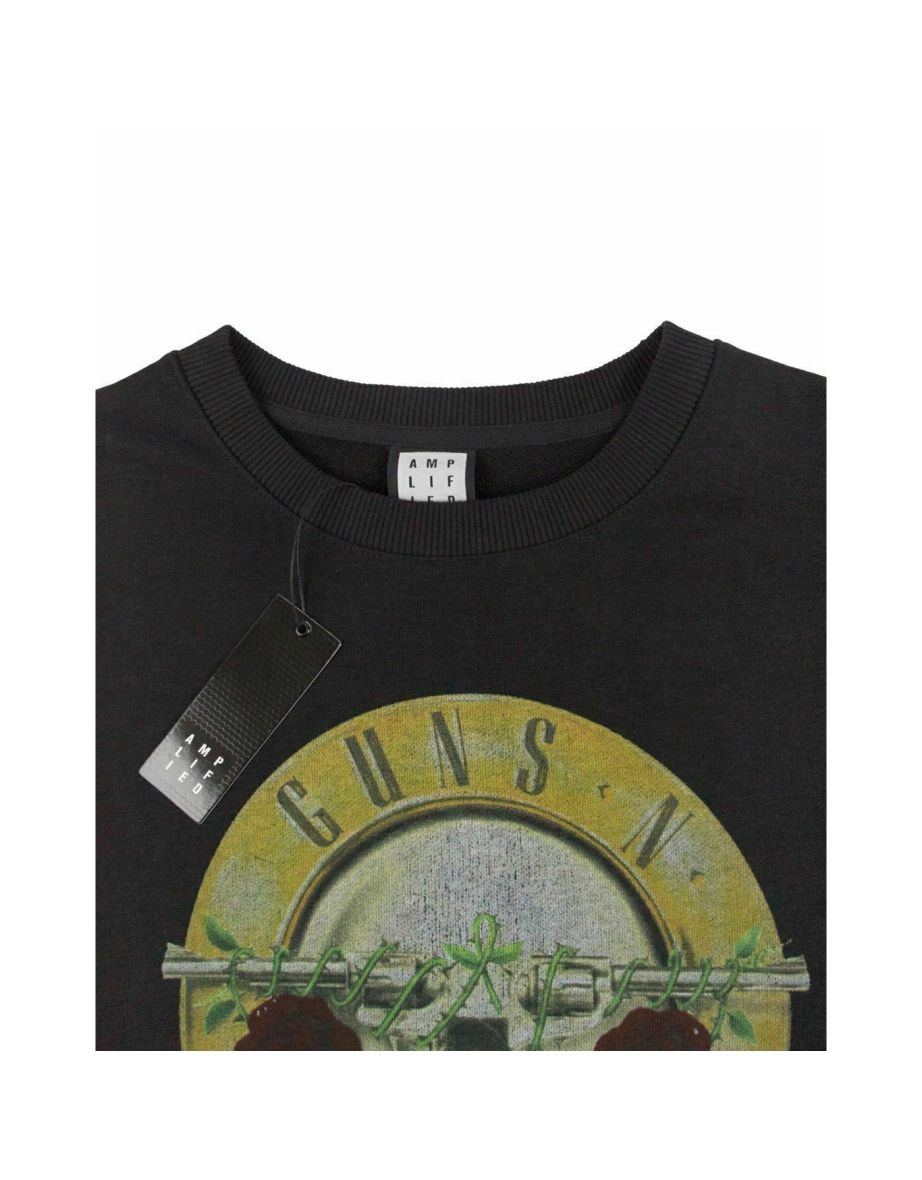 Amplified Guns N Roses Mens Drum Sweatshirt - Black - 2