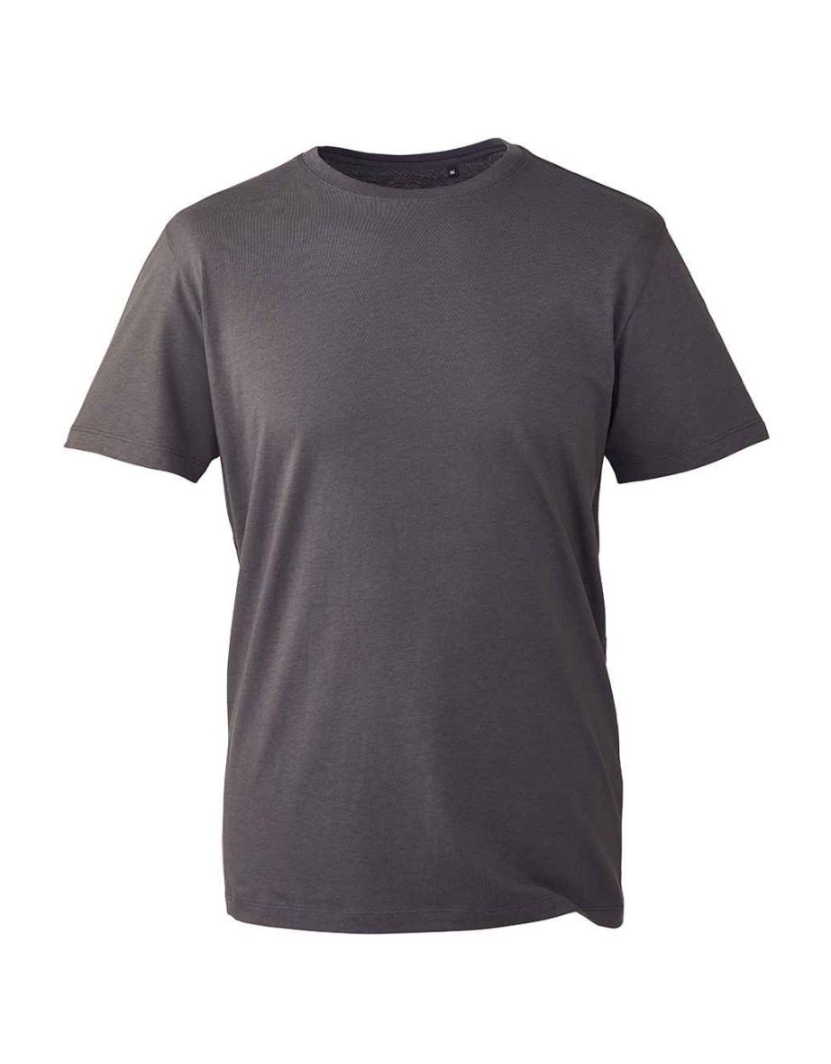 Anthem Mens Organic T-Shirt - Charcoal