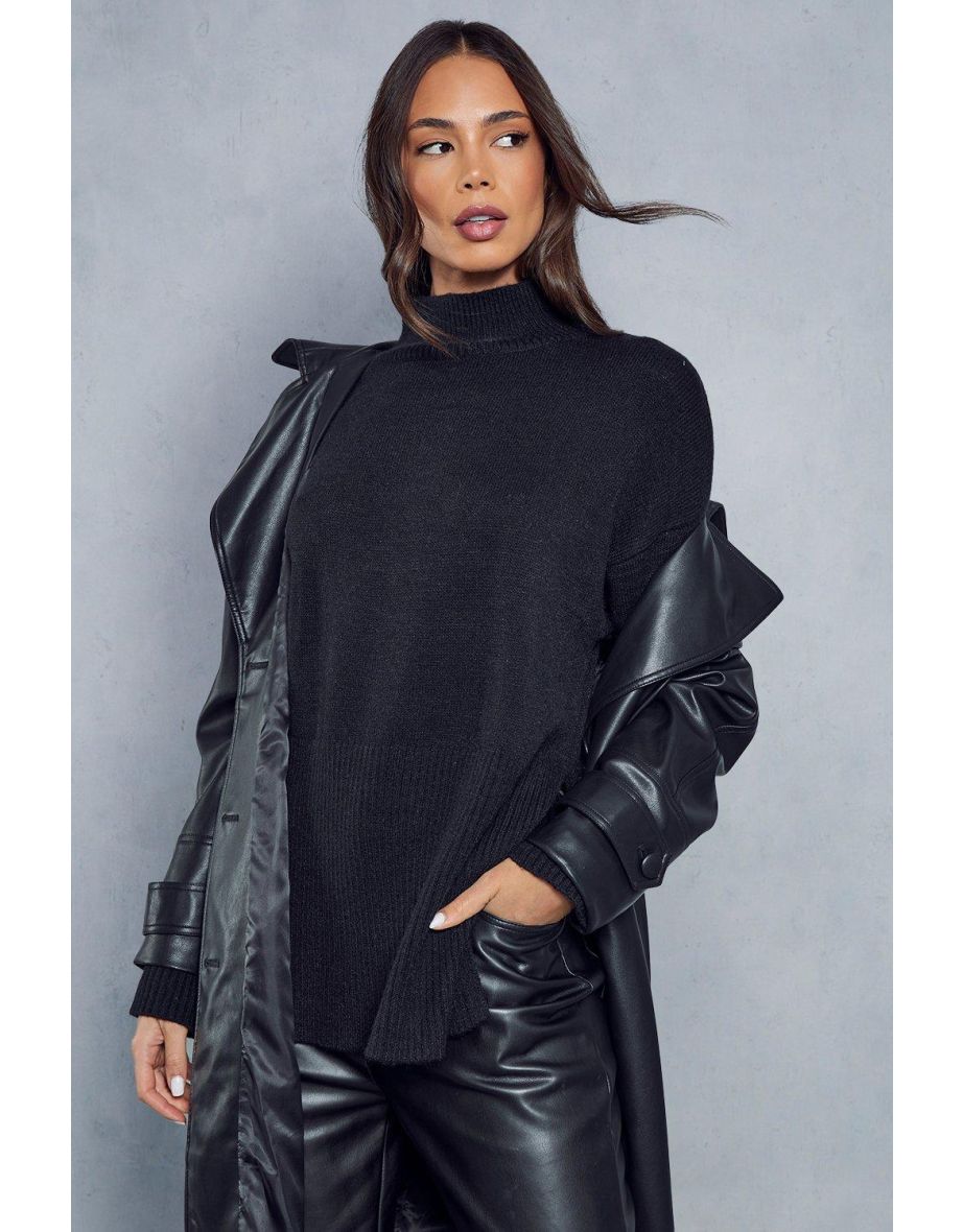 Flute Sleeve Knitted Jumper - 3