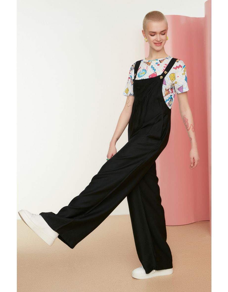Jumpsuit - Black - Relaxed fit - 4