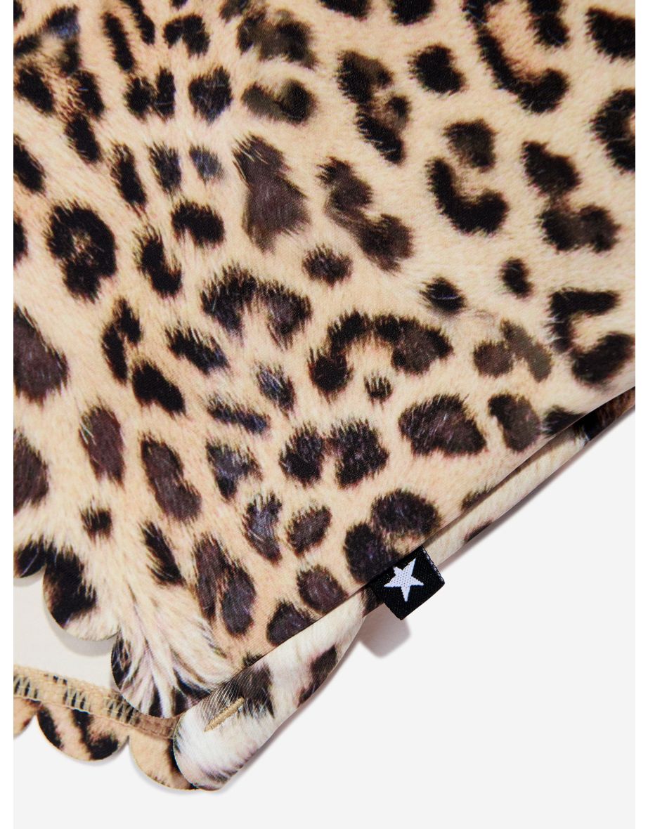 Girls Noelle Leopard Swimsuit in Brown (UPF50+) - 3