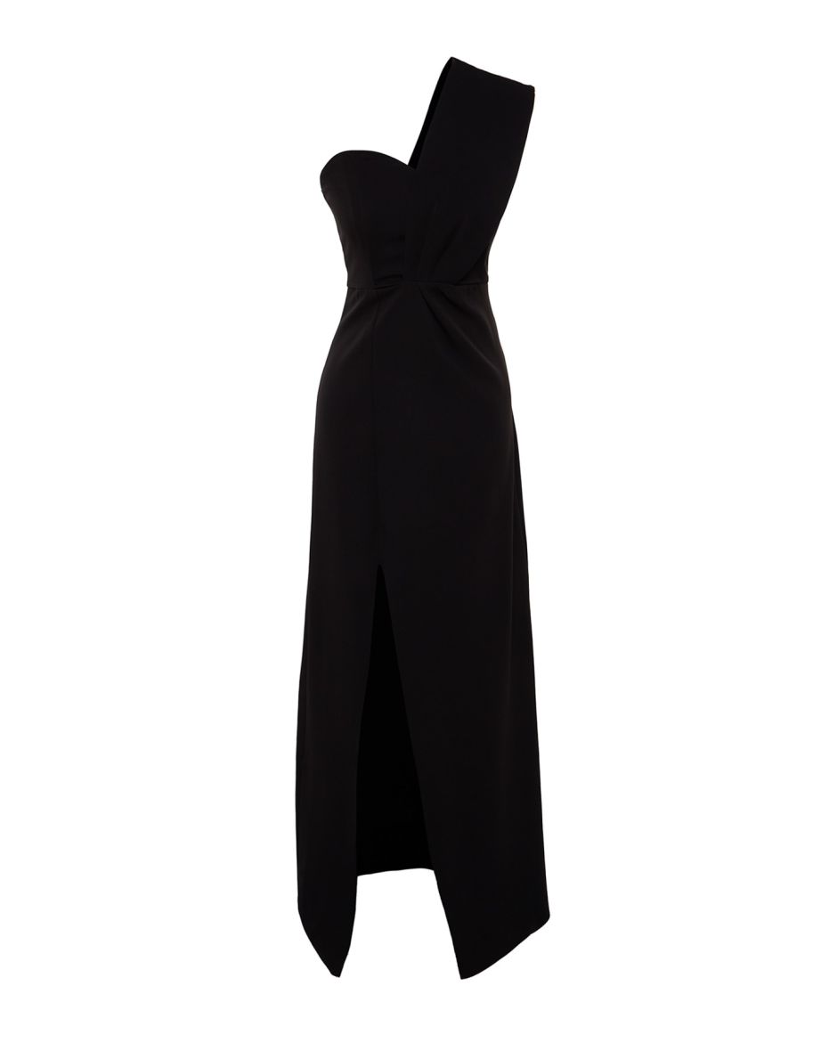 Evening & Prom Dress - Black - Shift - 7