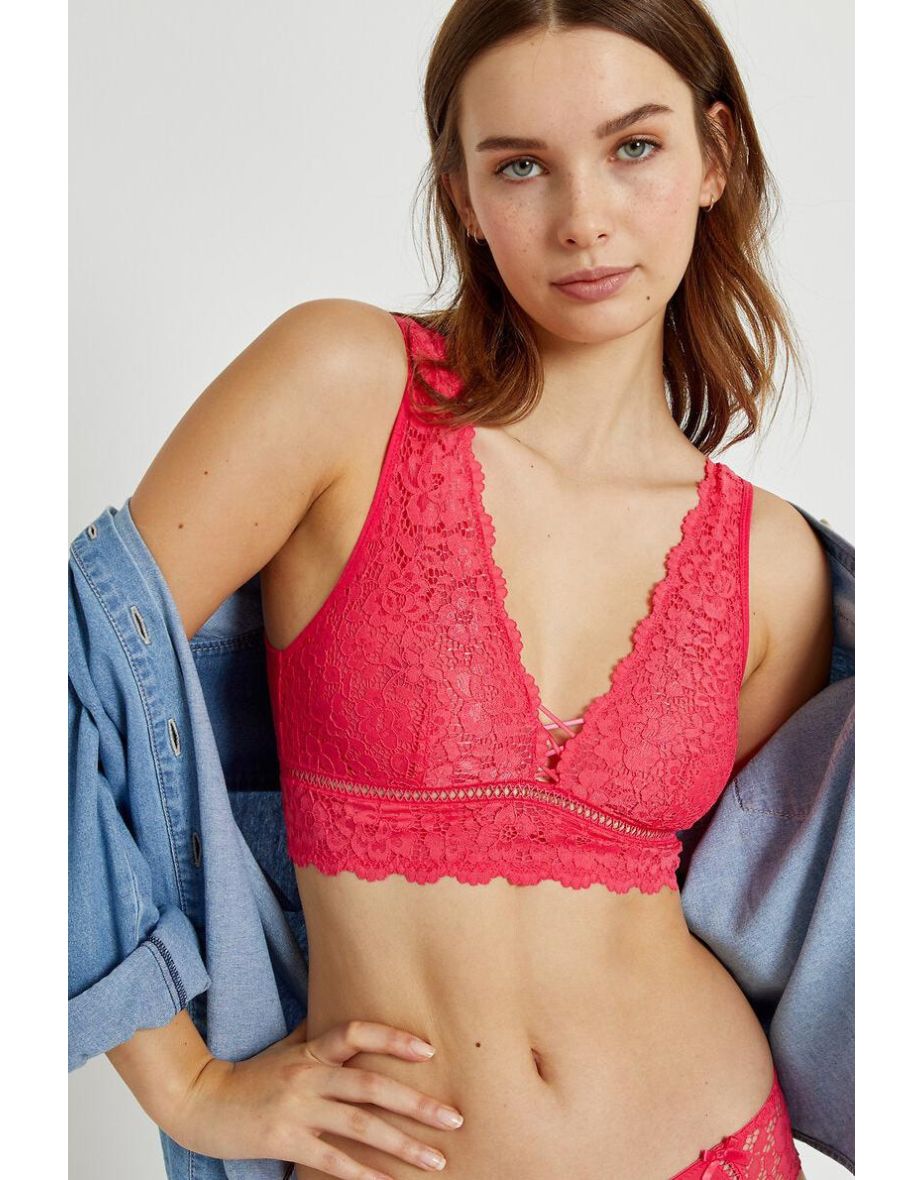 Girofle Lace Triangle Bralette