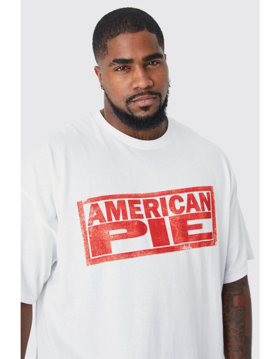 Plus American Pie License T-shirt - white - 2