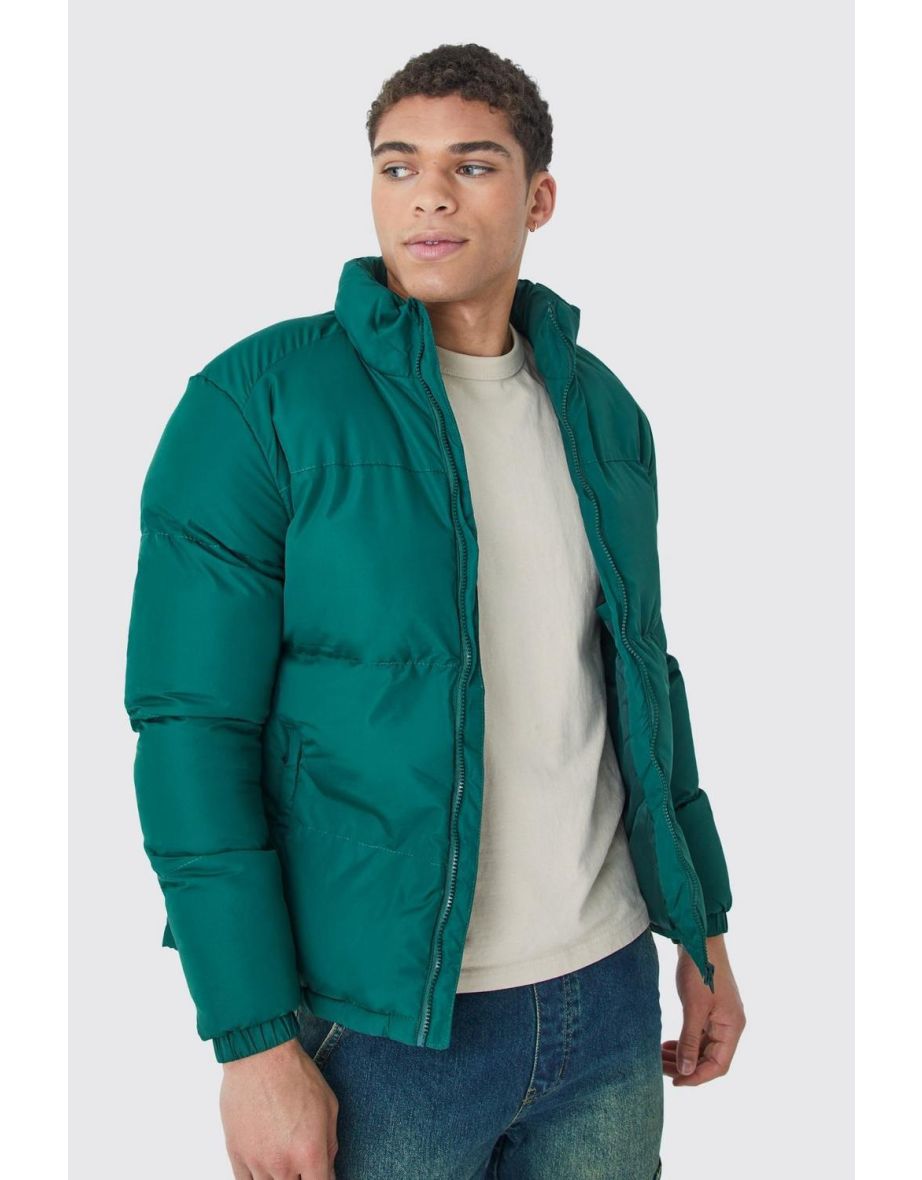 Funnel Neck Puffer Jacket