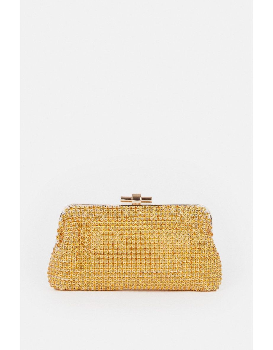 Rhinestone Clutch Bag