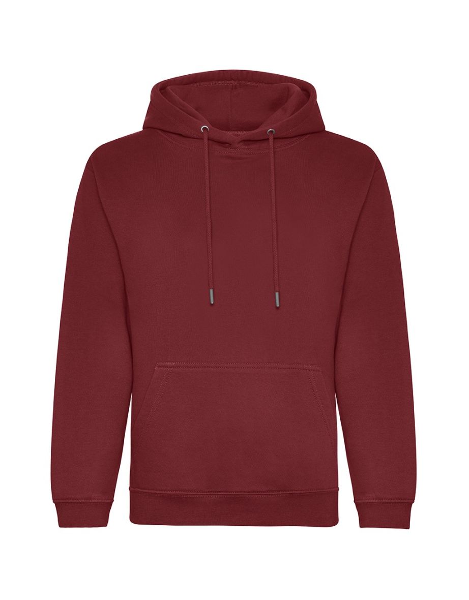 Awdis Mens Organic Hoodie - Burgundy