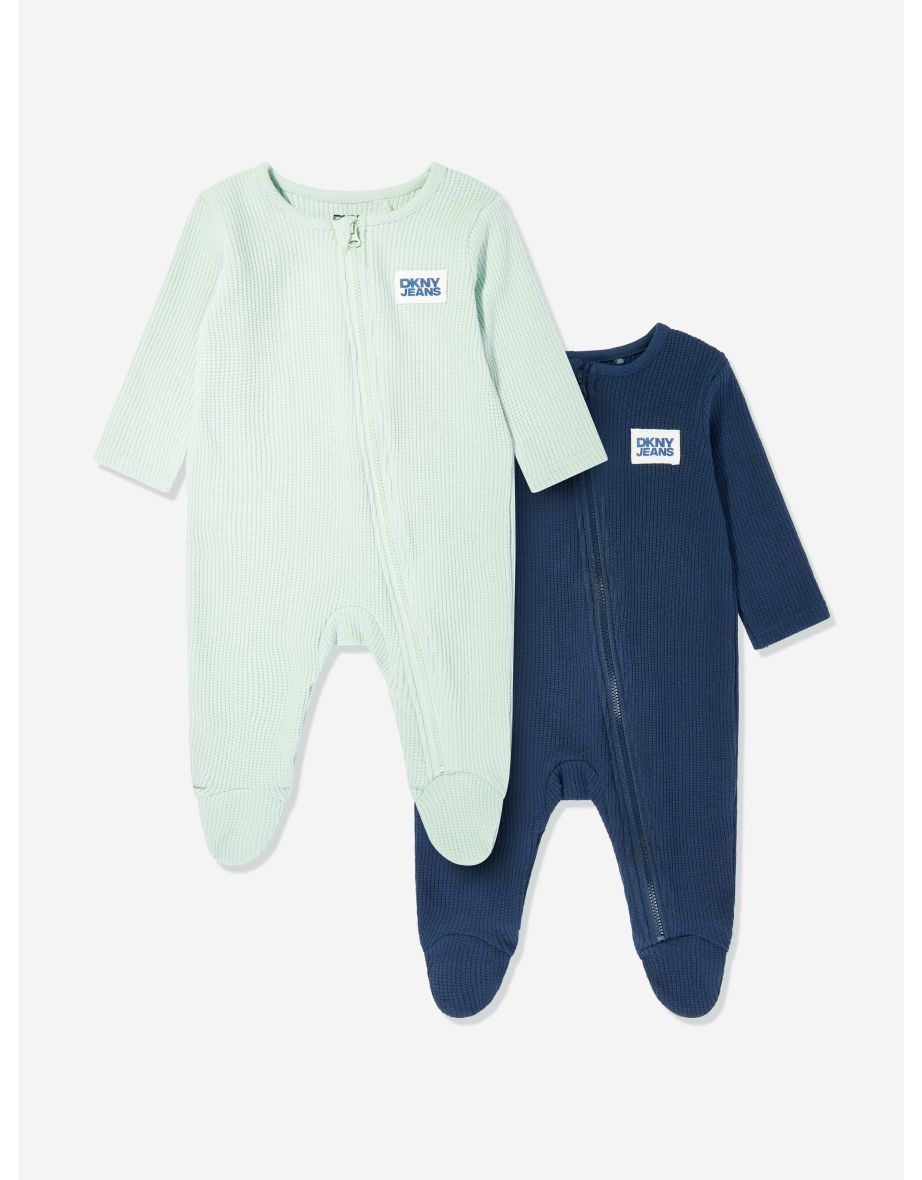 DKNY Baby Boys Babygrow Set (2 Pack) in Navy