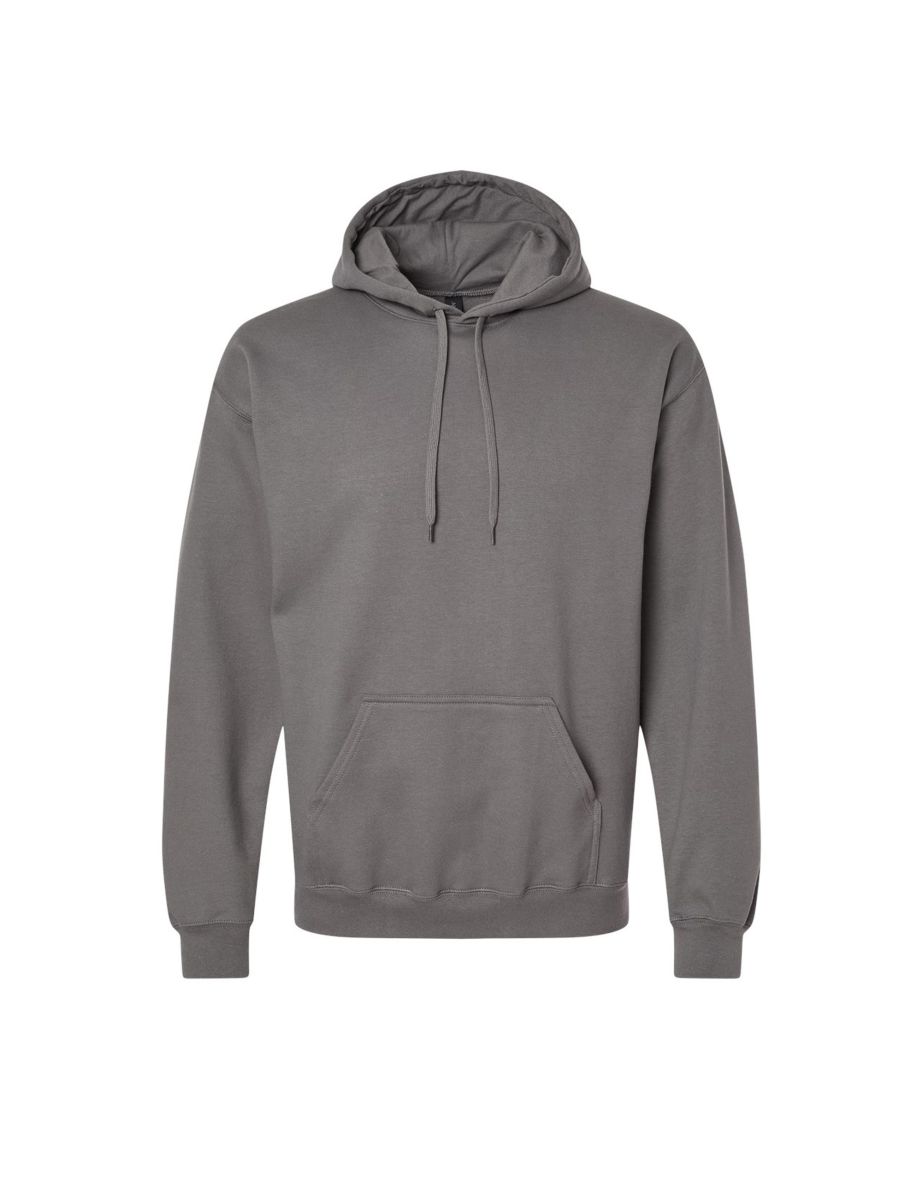 Gildan Unisex Adult Softstyle Fleece Midweight Hoodie - Charcoal