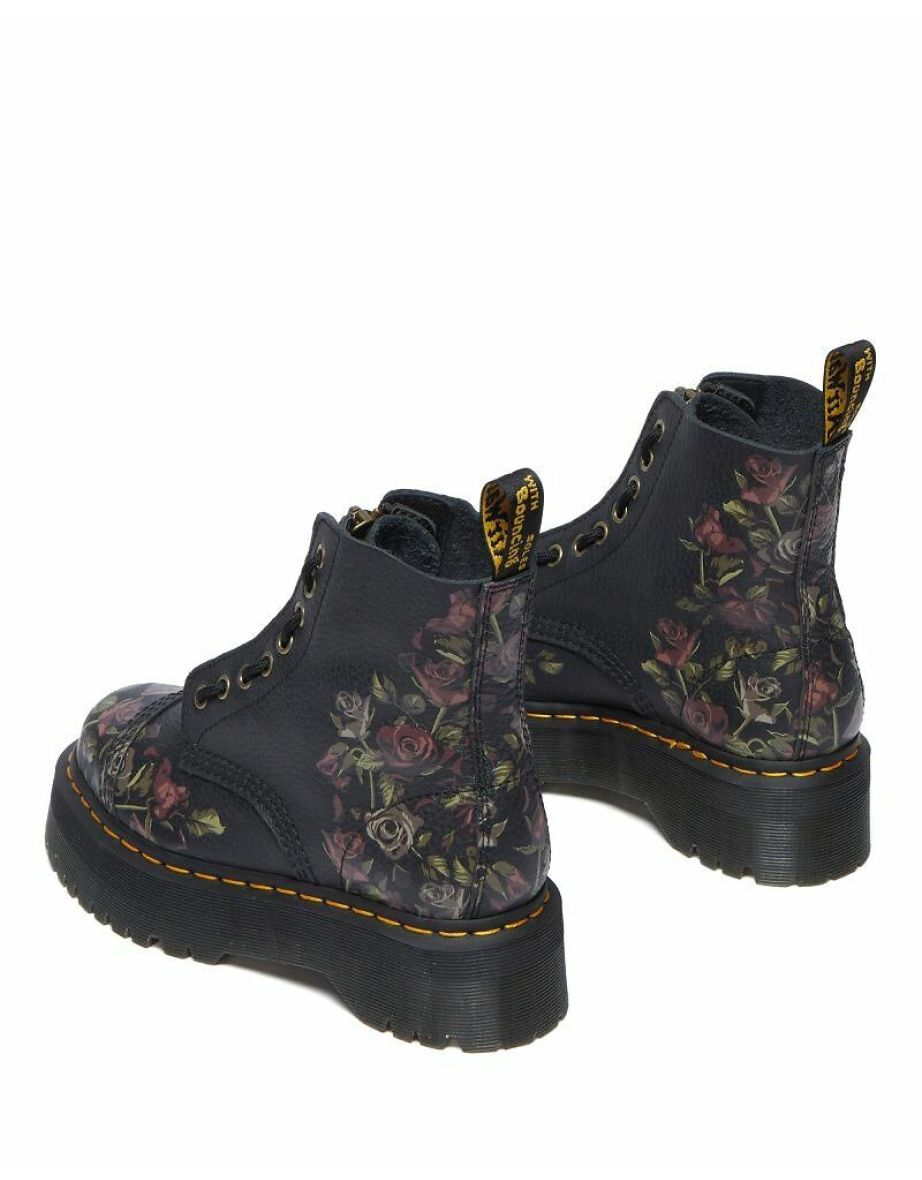 Sinclair Leather Platform Boots - 5