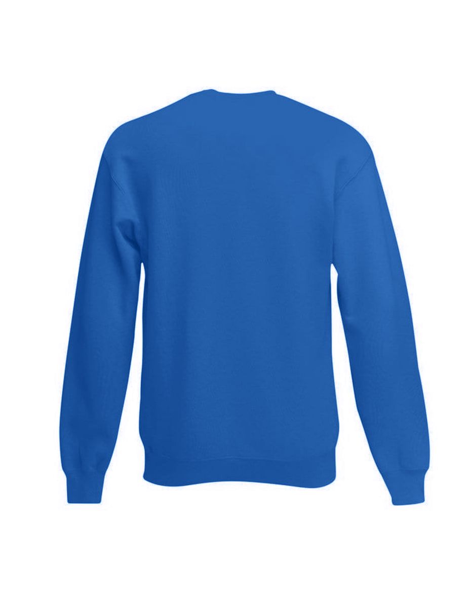 Fruit Of The Loom Kids Unisex Classic 80/20 Set-In Sweatshirt (Pack of 2) - Royal Blue - 1