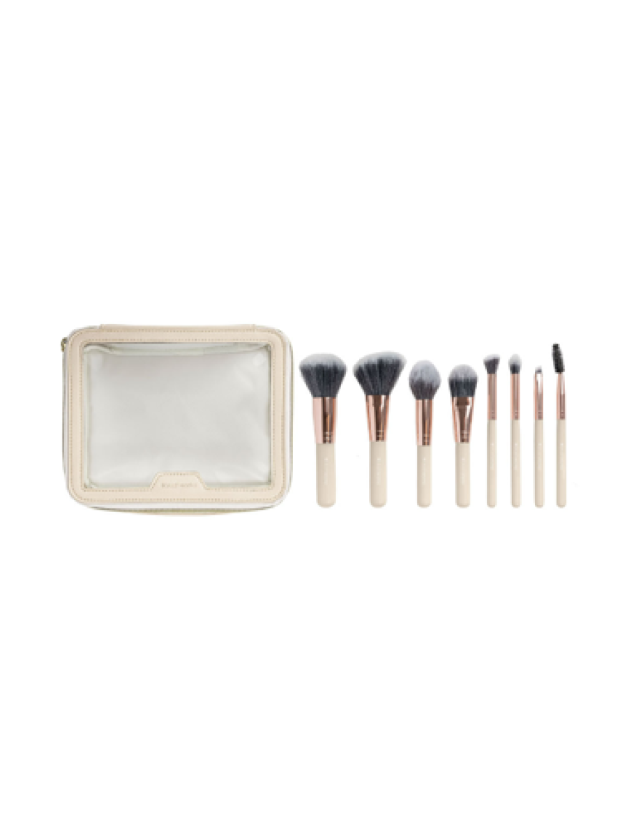 Brushworks Exclusive Makeup Brush Set in Nude - 1