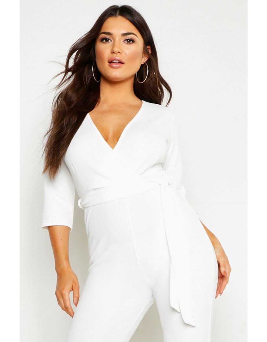 Wrap Jumpsuit - navy - 3