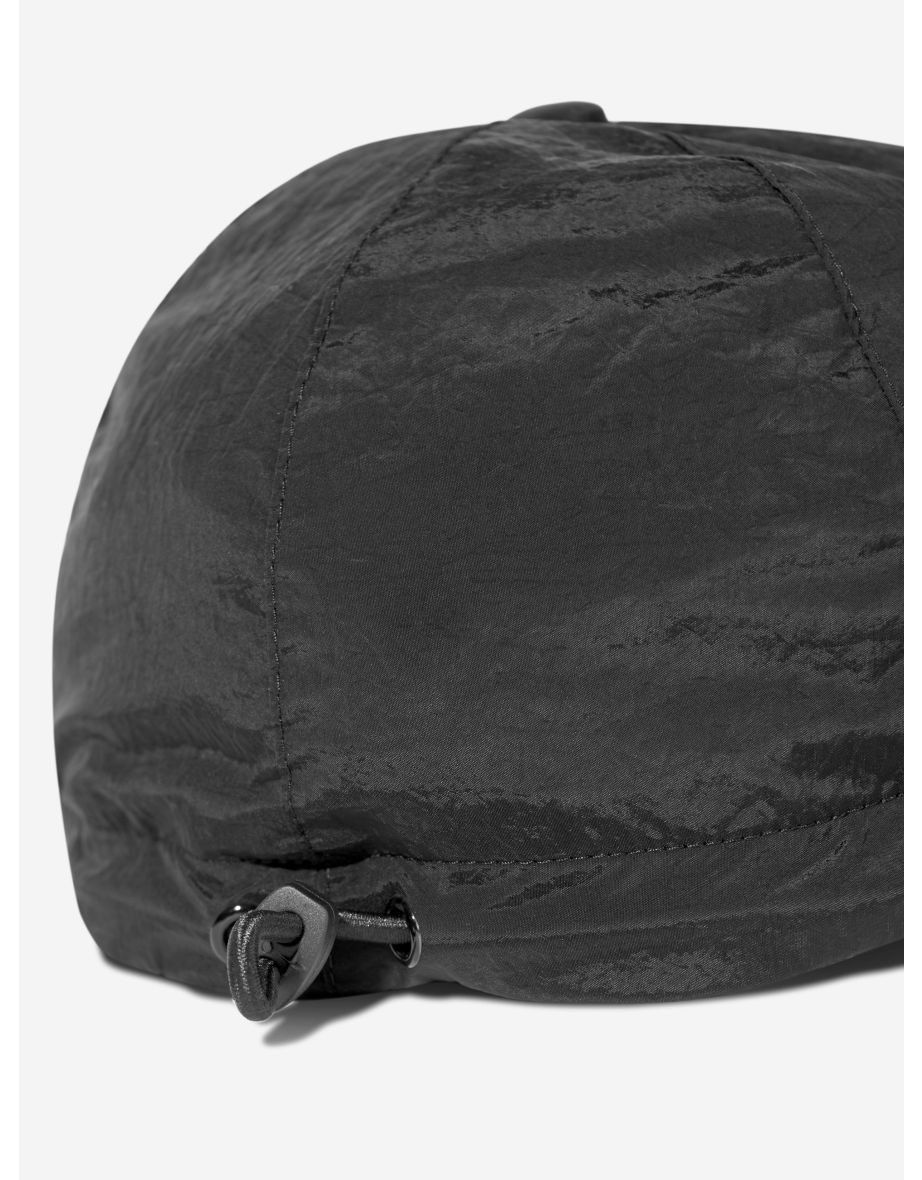 Boys Compass Logo Cap in Black - 3