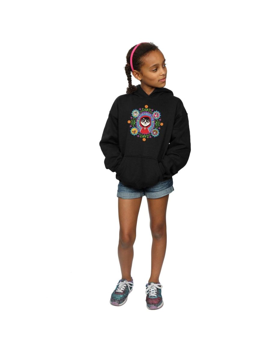 Disney Girls Coco Remember Me Hoodie - Black - 3