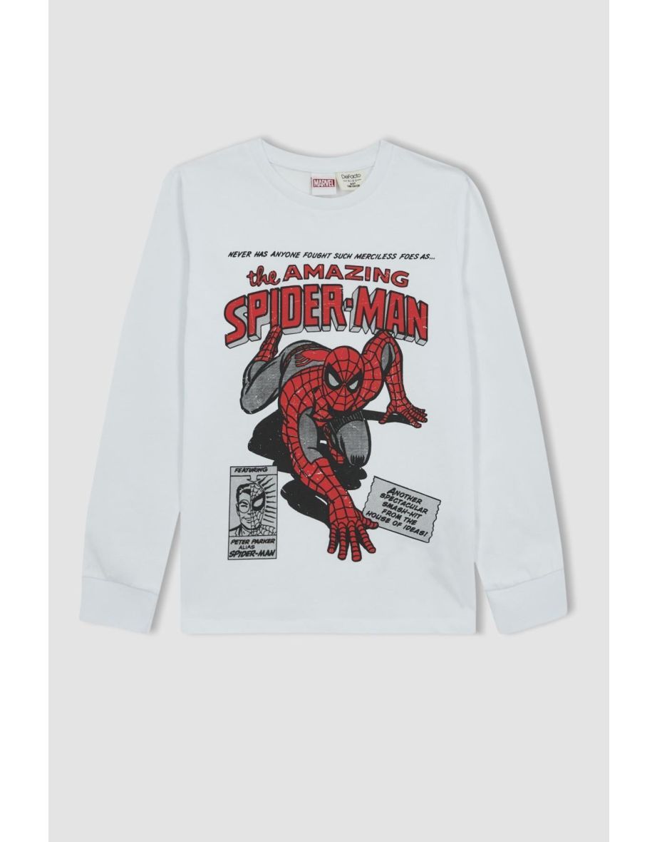 Boys Marvel Comics Long Sleeve Pajama Set - 7
