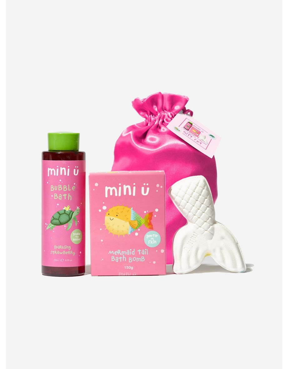 Kids Strawberry Mermaid Gift Set in Multicolour