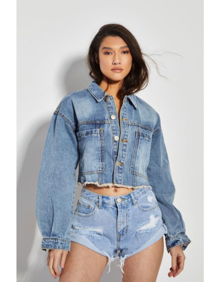 Cute women's sales denim jackets