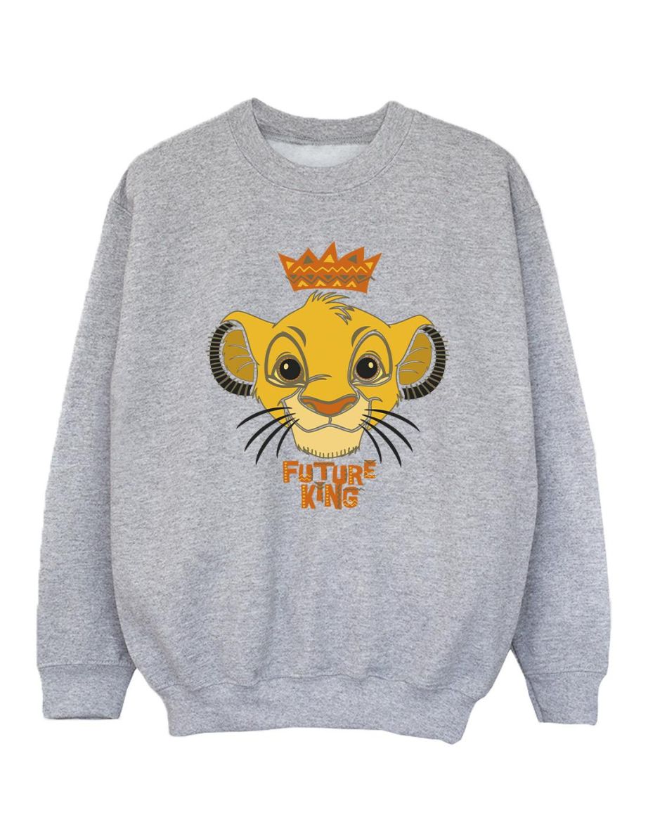 Shop Disney Girls The Lion King Future King Sweatshirt Sports Grey Online in Bahrain VogaCloset