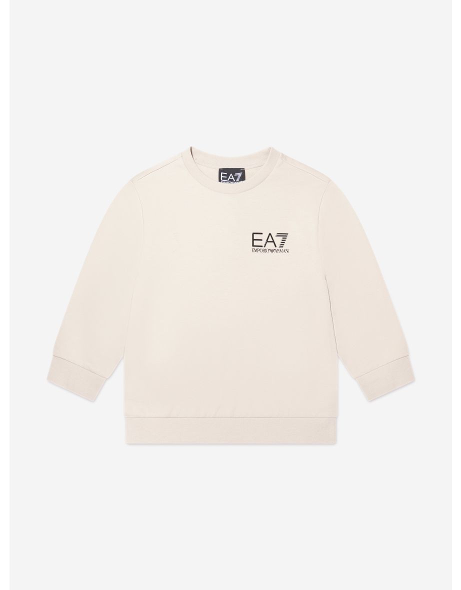 Boys ea7 sweatshirt best sale