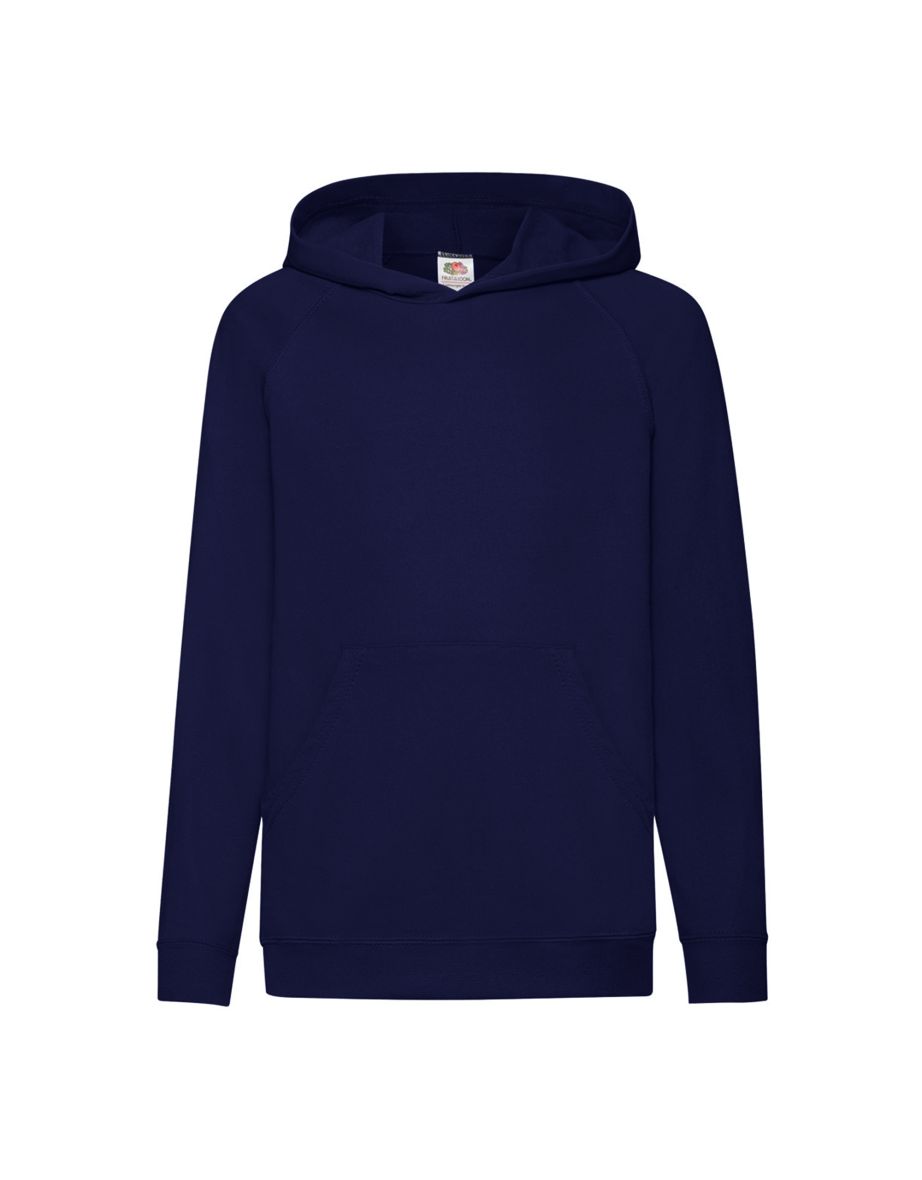 Fruit of the loom navy hoodie best sale