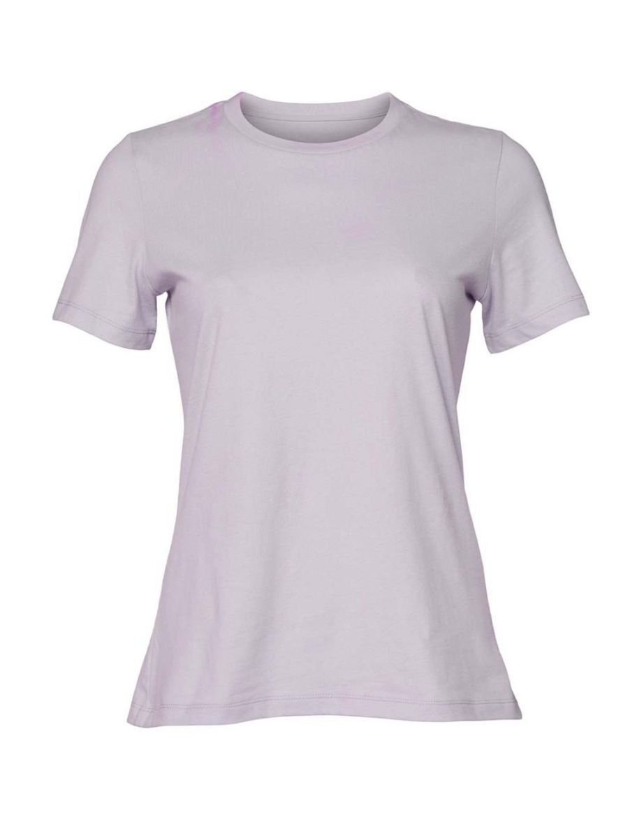Bella + Canvas Womens/Ladies Relaxed Jersey T-Shirt - Lavender Dust