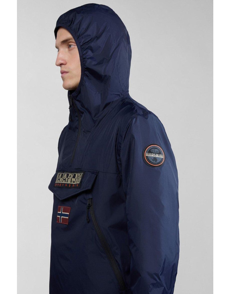 Navy napapijri jacket deals