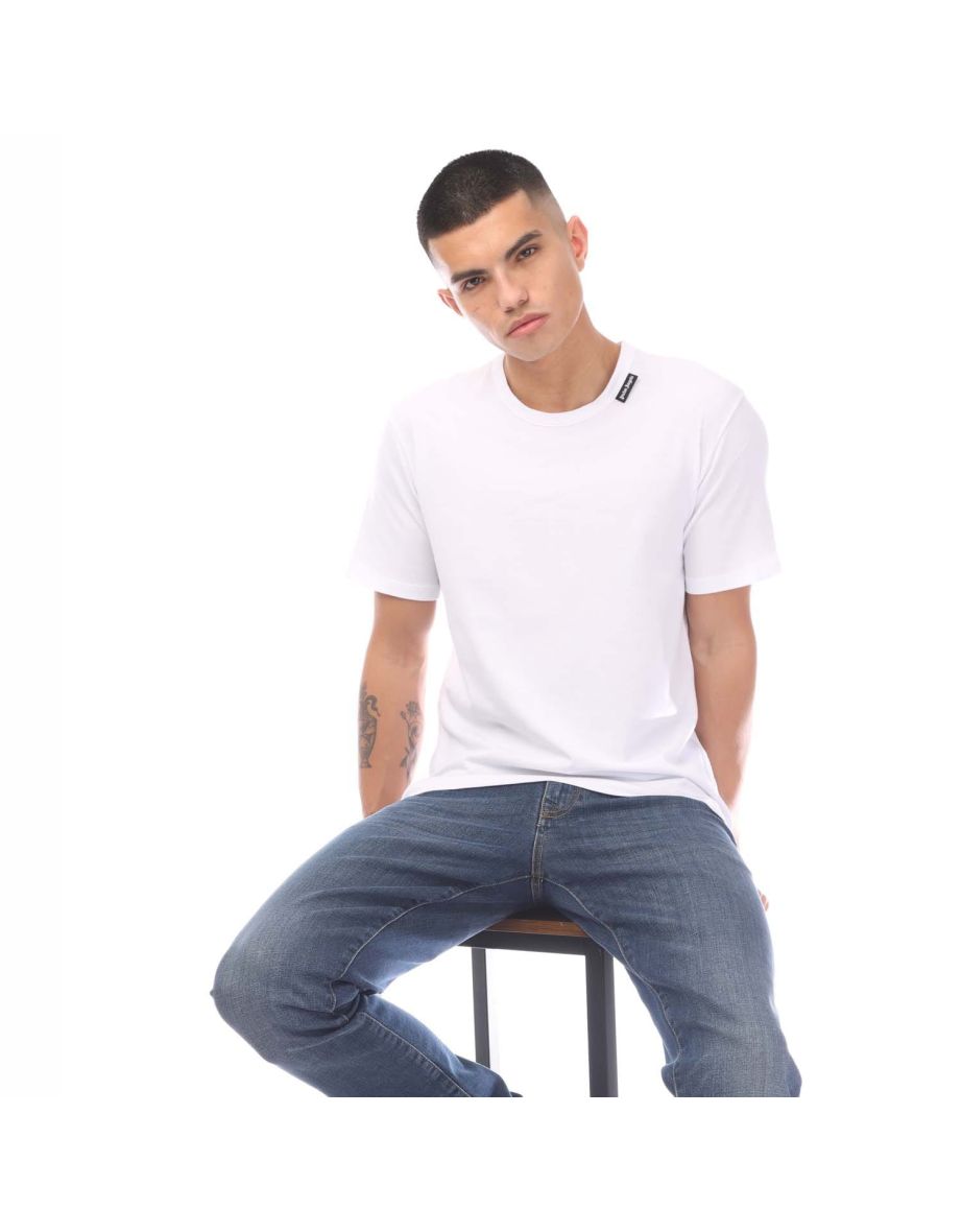 Men's Palm Angels Essentials Underwear T-Shirt in White - 3