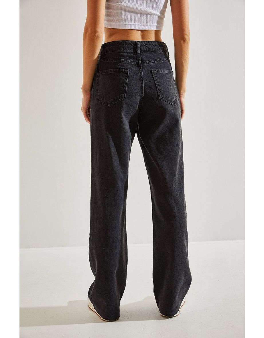 Women's Laser Cut Palazzo Pants - 6