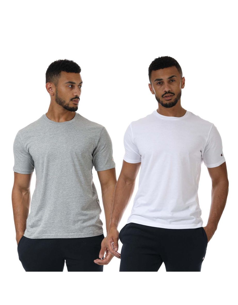 Men's Champion Legacy 2 Pack T-Shirt in White