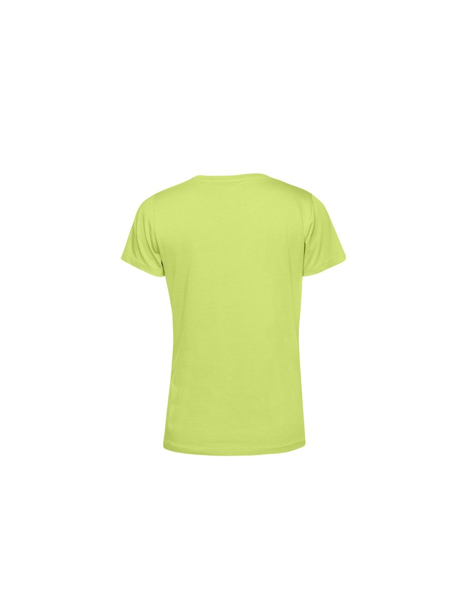 B&C Womens/Ladies E150 Organic Short-Sleeved T-Shirt - Lime Green - 1