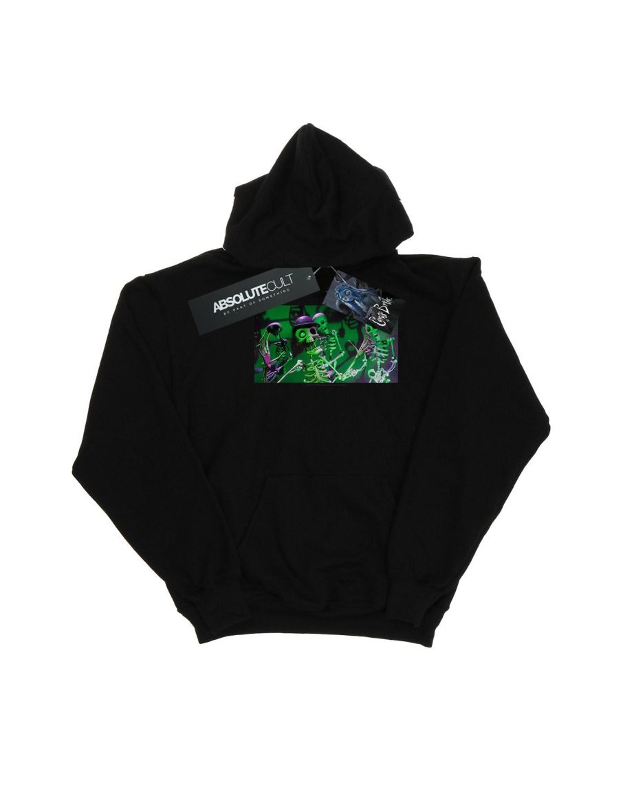 Corpse Bride Boys Mr Bone Jangles Hoodie - Black