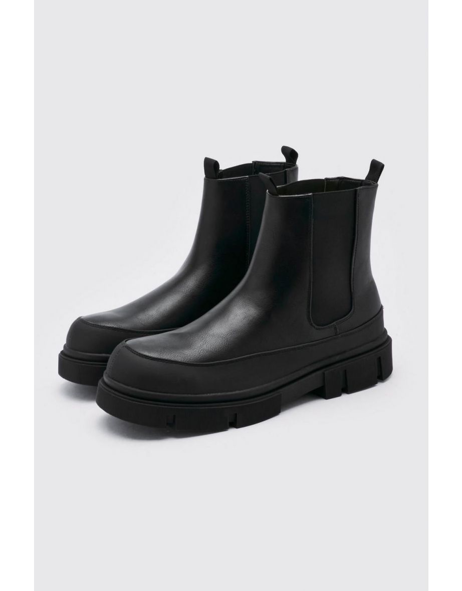 Boohooman chelsea boots hotsell