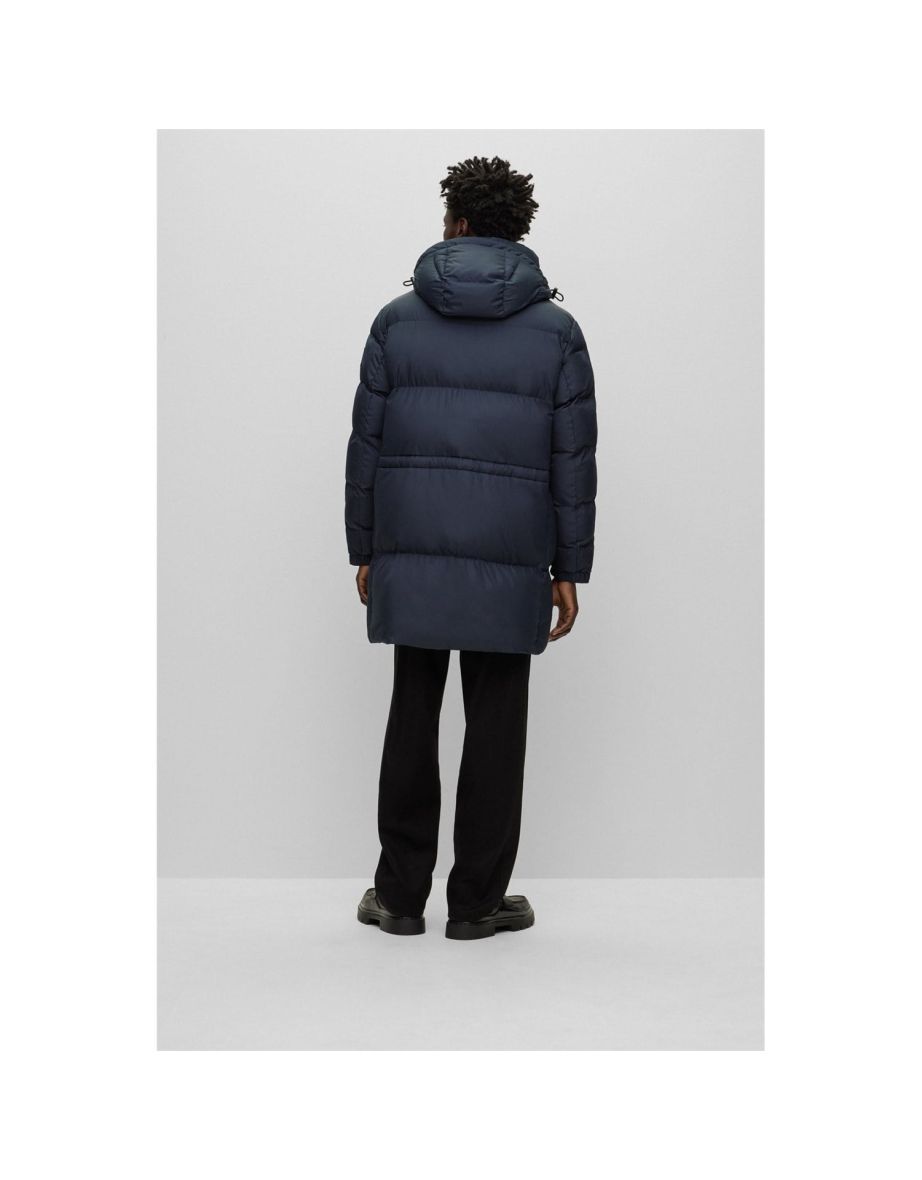 Men's Boss Condolo Water-Repellent Padded Jacket in Blue - 4