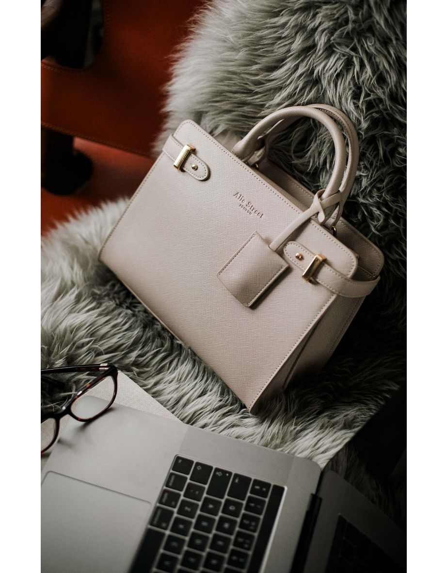 Derby Occasion Handbag (Classic Taupe) - 4