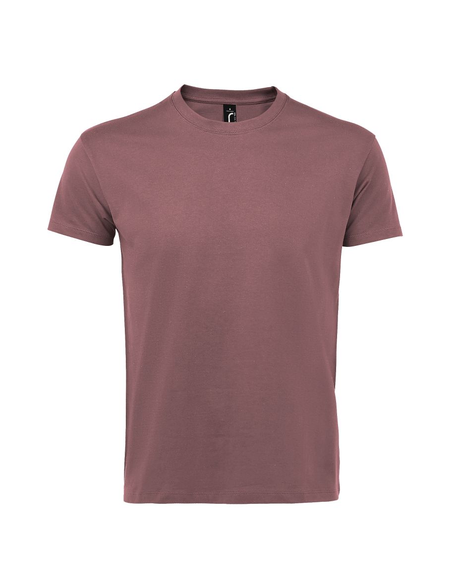 SOLS Mens Imperial Heavyweight Short Sleeve T-Shirt - Ancient Pink
