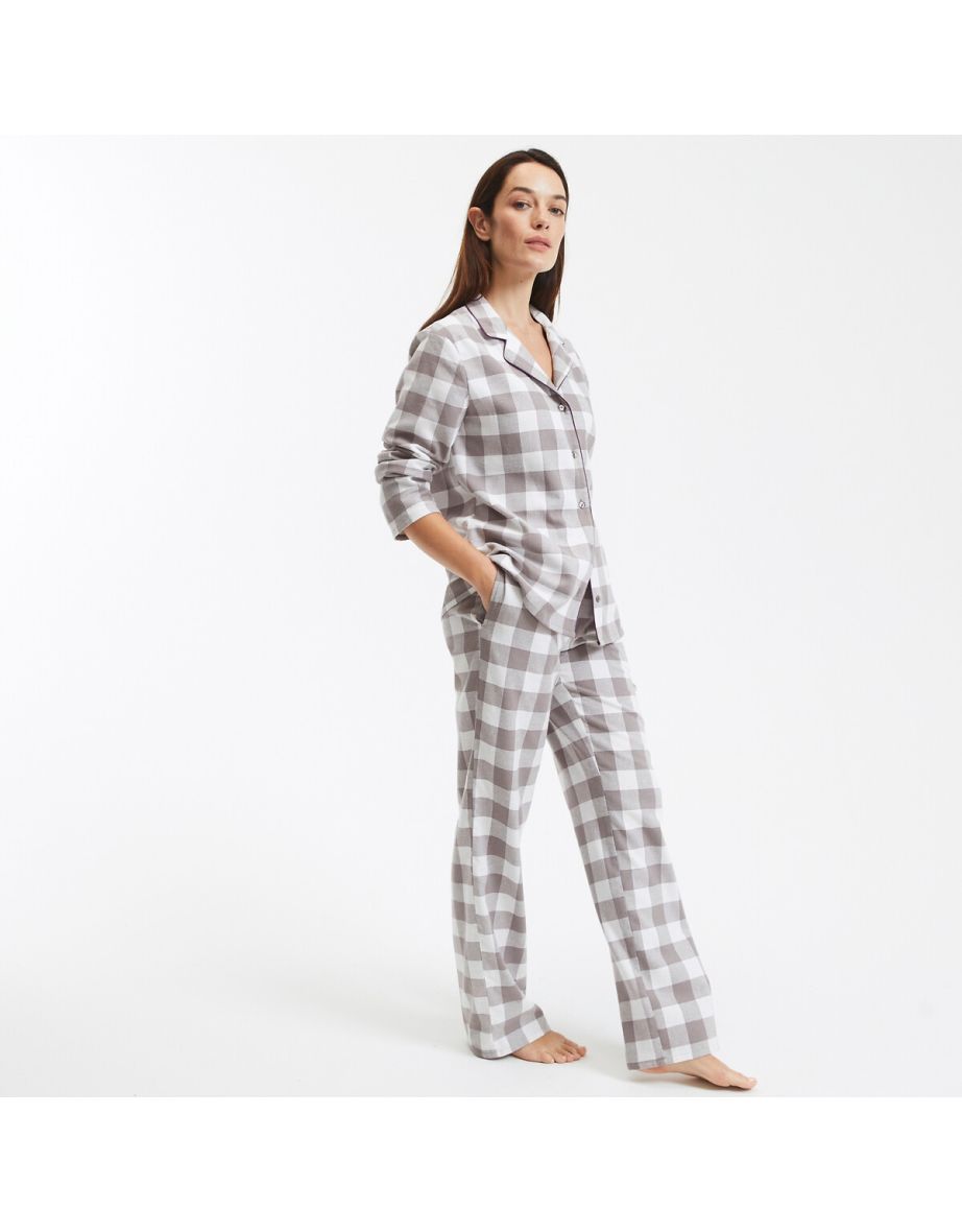 Checked Cotton Pyjamas
