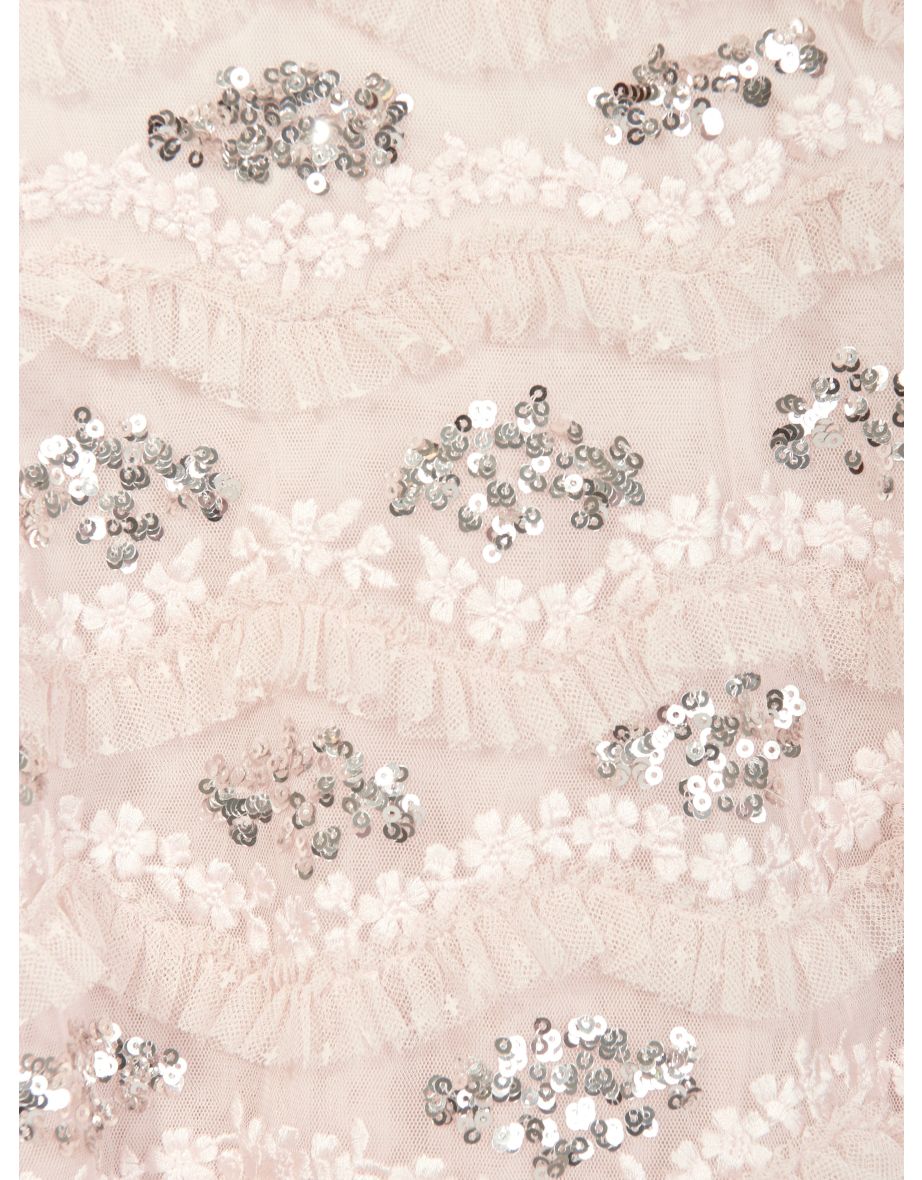 Girls Daisy Wave Dress in Pink - 4