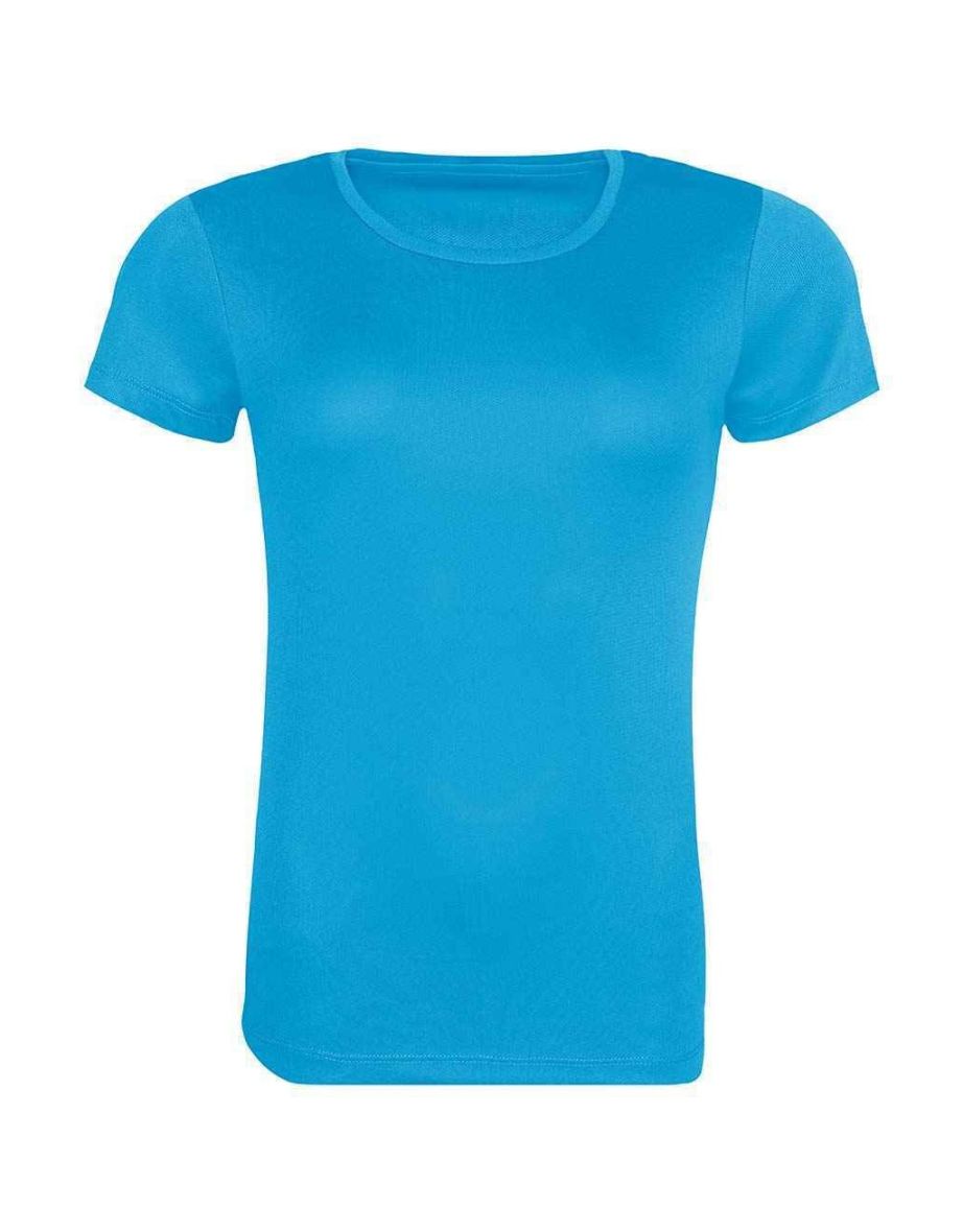 Awdis Womens/Ladies Cool Recycled T-Shirt - Sapphire Blue