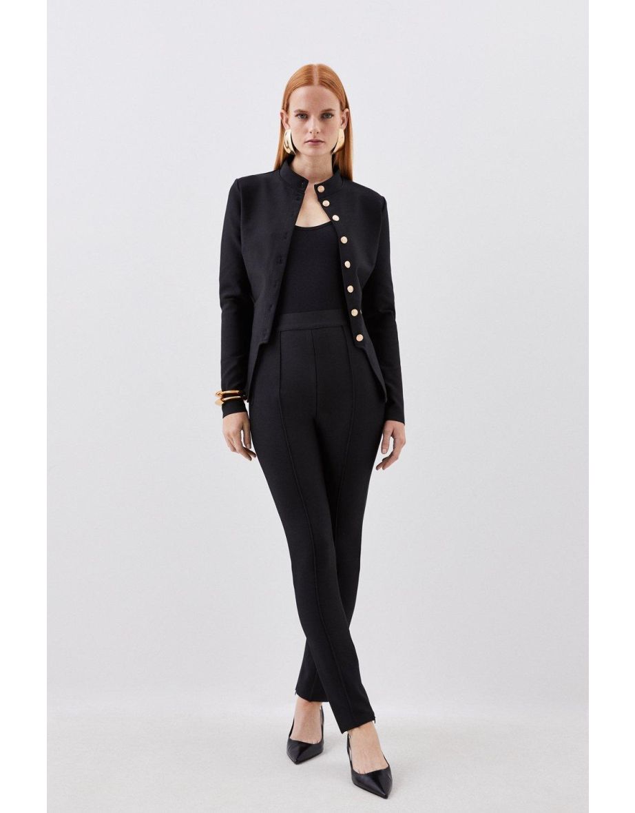 Figure Form Bandage Jacket Knit Co-ord